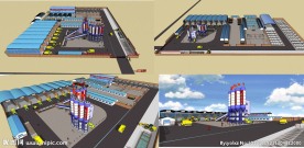 混凝土搅拌站拌和站钢筋场制梁场