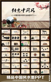 复古动态中医学动态PPT