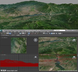 大好山河3D模型
