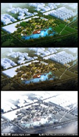 新农村规划鸟瞰