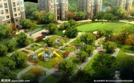 小区设施配套效果图