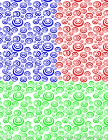 艺术玻璃矢量图案