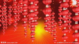 喜庆节日红灯笼串通用背景素材