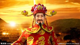 传统喜庆春节财神到动画视频素材