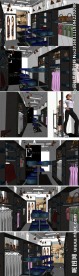 精品服装店室内草图大师SU模型