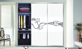 出水芙蓉  移门  推拉们