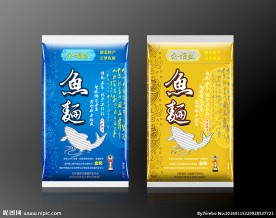 鱼面包装设计