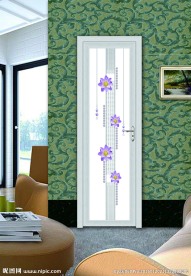 移门平开门室内效果铝合金门图册