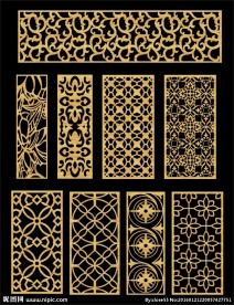 镂空雕花