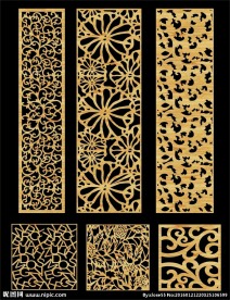 镂空雕花