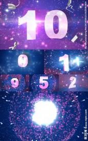 炫彩旋转爆炸十秒倒计时