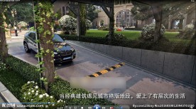 车库入口动画 建筑动画