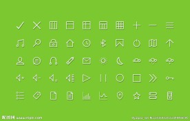 50个实用线图标