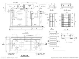 化粪池平面图