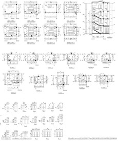 建筑设计CAD施工图大样