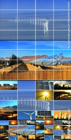 风能太阳能发电环保新能源视频