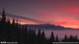 冬季风景延时摄影