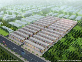 厂区效果图