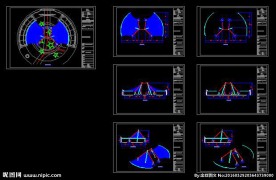 温泉膜结构工程施工图