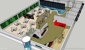 餐饮酒店草图大师SU模型