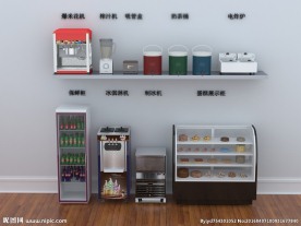 甜品店咖啡店设备组合