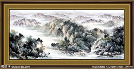 国画山水