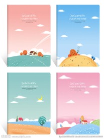 本本封面设计 插画 发现