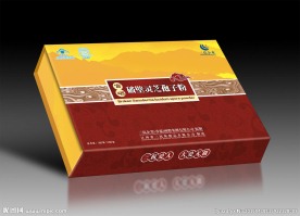 保健品包装展开图