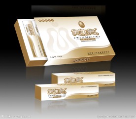 保健品包装展开图