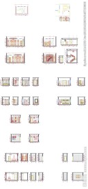 家居施工剖面图纸