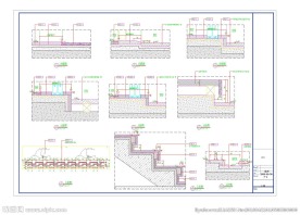 地面铺装大样图