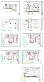 家居户型CAD平面图