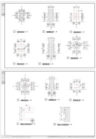园林建筑柱础结构图