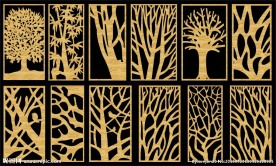 树干雕花
