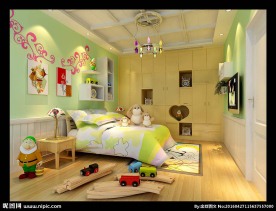 儿童房效果图