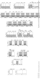 图书馆立面装饰施工图
