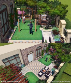 庭院模型加效果图