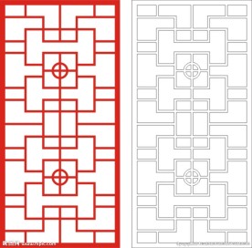古典花纹 移门花纹 时尚花纹
