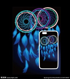 时尚民族风羽毛