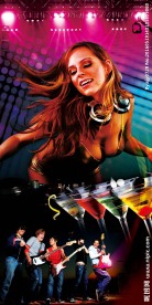 欧美时尚女性人物玄关