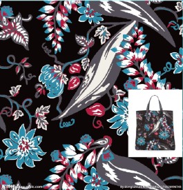 普拉达时尚包包印花