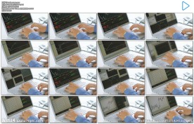 商人笔记本键盘打字