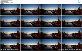 莫斯科河堤堤附近的克林姆林宫