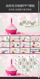 动态温馨生日PPT模板