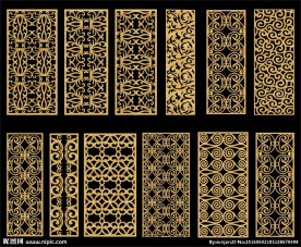 镂空雕花