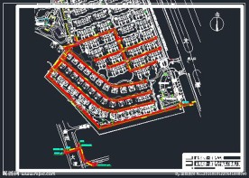 山河源墅一期燃气管道竣工图