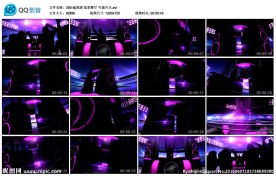 炫彩舞厅万人跳舞酒吧夜店背景