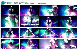 超炫DJ打碟酒吧夜店VJ背景