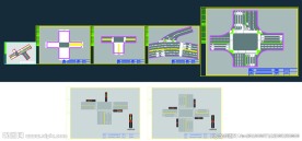 道路信号灯平面图