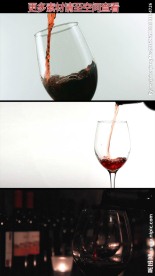 倒酒倒葡萄酒实拍视频素材